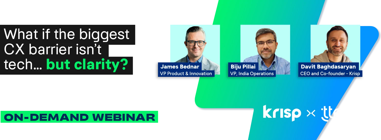 What if the biggest CX barrier isn't tech... but clarity?