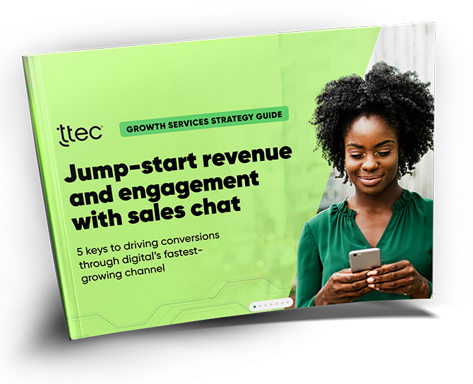 Jump-start revenue and engagement with sales chat cover image