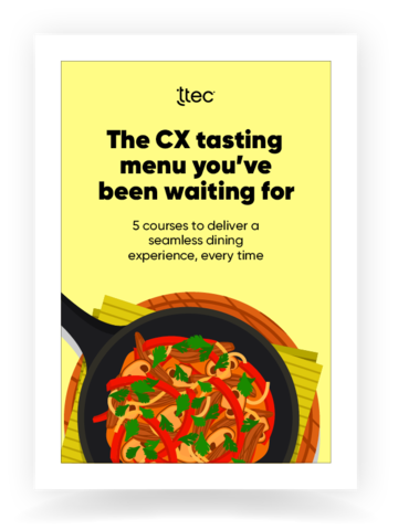 The CX tasting menu you’ve been waiting for cover image