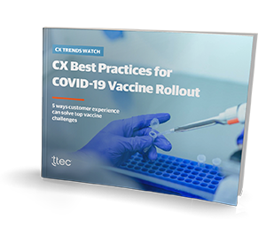CX Best Practices for the COVID-19 Vaccine Rollout small thumbnail cover image