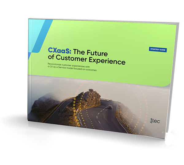 CXaaS: The Future of Customer Experience cover image