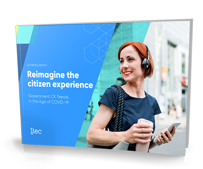 cover of government CX trends report