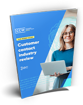 CCW market study on the state of contact center industry, featuring TTEC thumbnail cover image