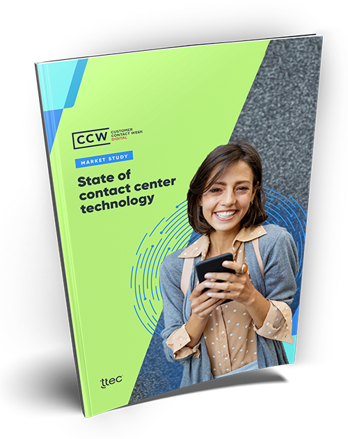 CCW market study on the state of contact center technology cover image