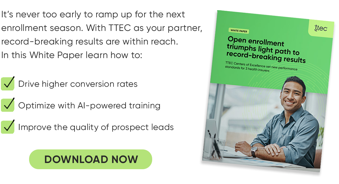 white paper cover on how to achieve and exceed open enrollment aspirations