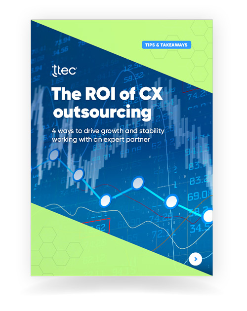 The ROI of CX outsourcing cover image
