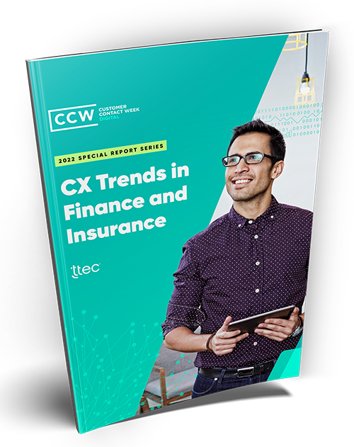 CCW market study on the financial CX trends cover image