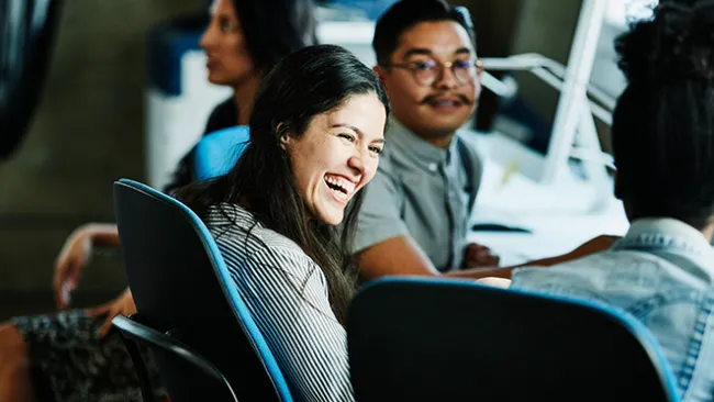 Happy employees