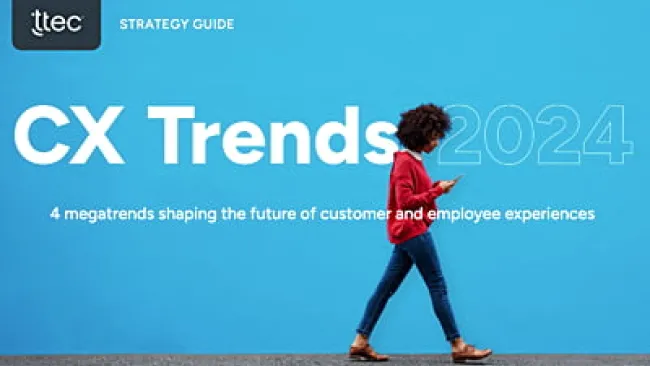 CX Trends 2024 cover