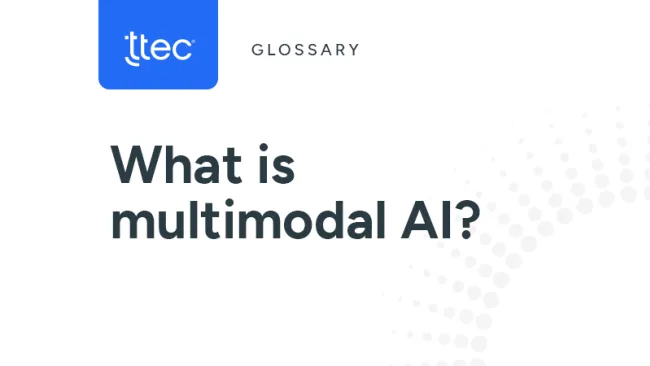 What is multimodal AI? 