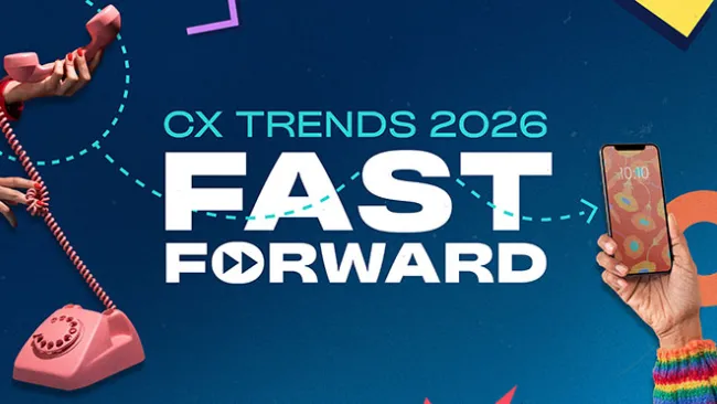CX Trends report cover image 