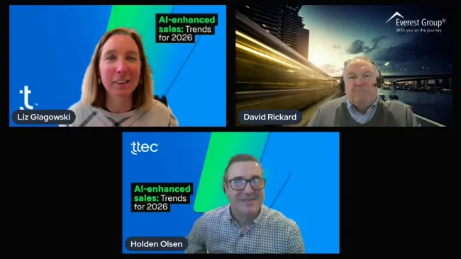 Screenshot of webinar participants