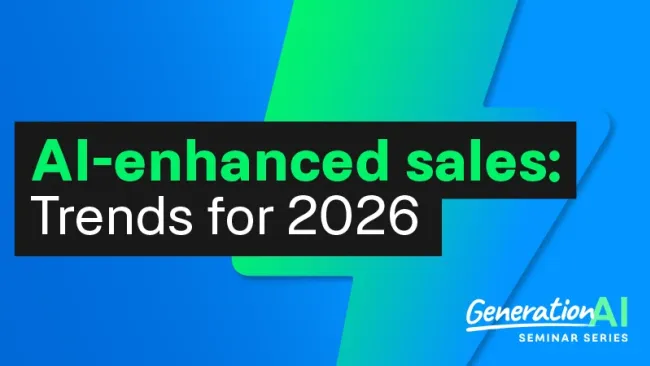 AI-enhanced sales: Trends for 2026 