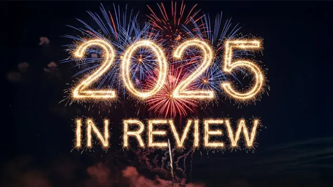 Fireworks and "2025 in review"