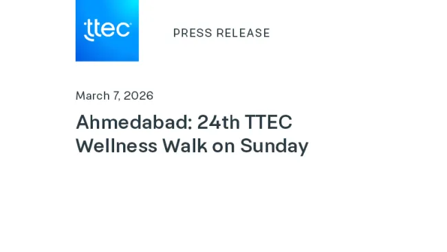 Ahmedabad: 24th TTEC Wellness Walk on Sunday