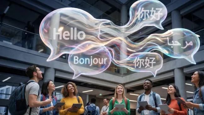 Hello in multiple languages