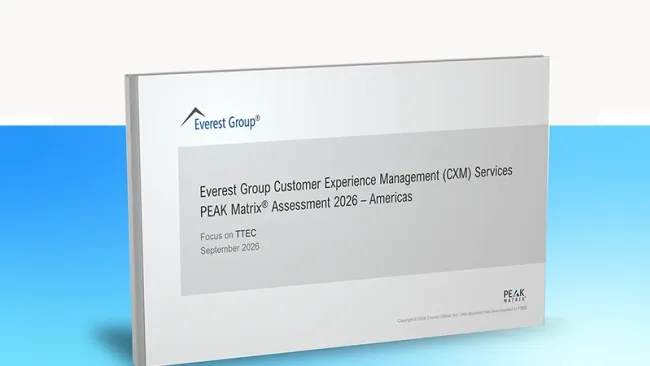 CXM Services PEAK Matrix® Assessment for the Americas