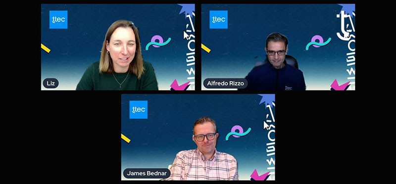 Screenshot of webinar participants