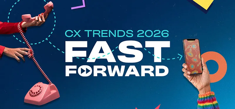 CX Trends report cover image 