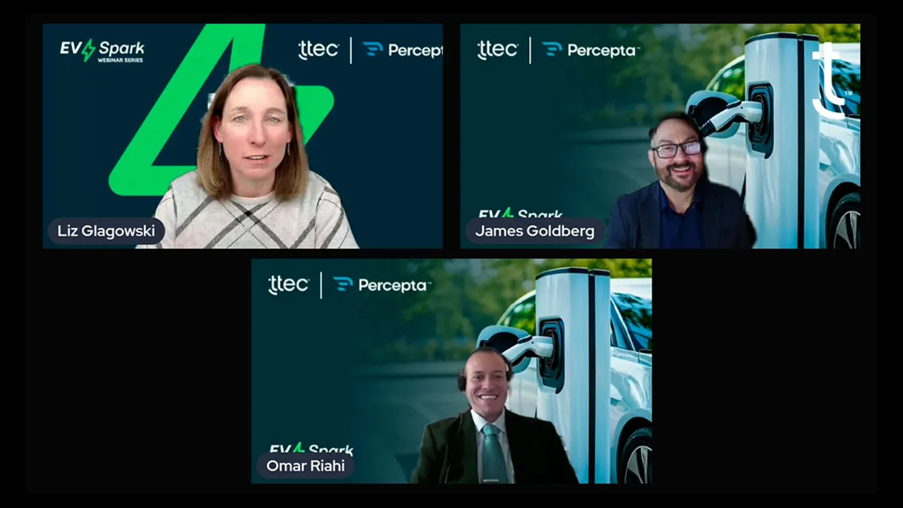 Screenshot of webinar participants