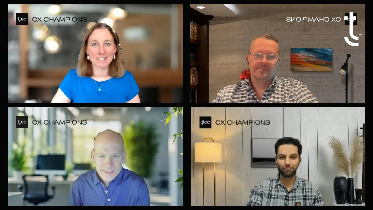 Screenshot of webinar participants