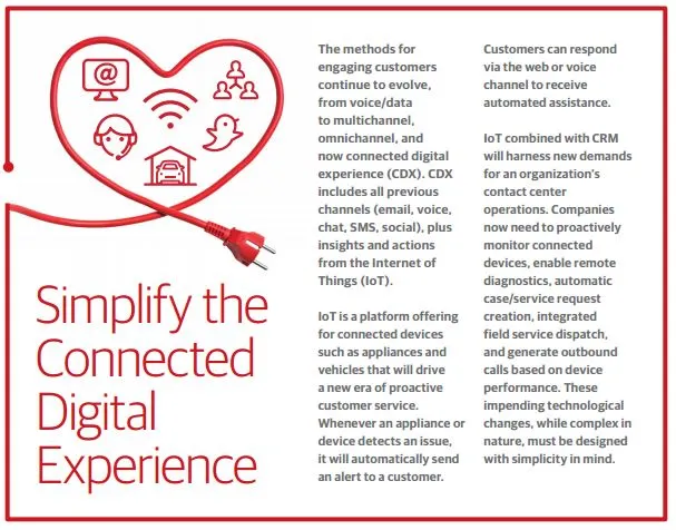 Simplify the connected digital experience