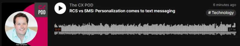 Podcast player