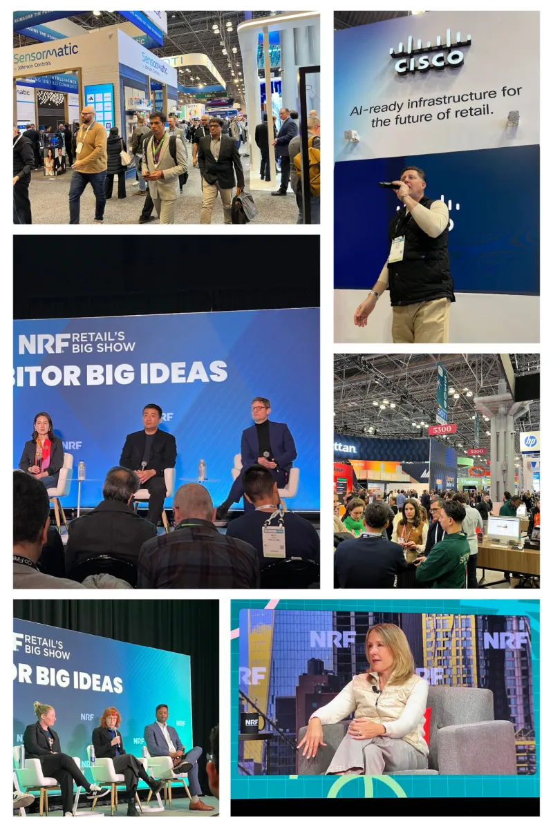 NRF photo collage