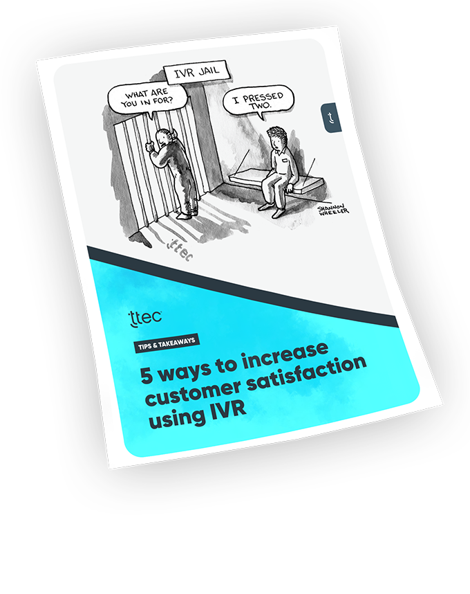 5 ways to increase customer satisfaction using IVR cover image